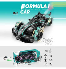 Машина на радіокеруванні A 8863-148 (36) 2 кольори, акум. 3.7V, пульт, роликові колеса, звуки, парогенерація, підсвічування, беззвучний режим, USB-кабель, в коробці