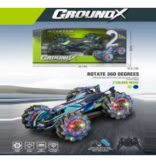 Машина на радіокеруванні 585-83 A (24/2) пульт 2.4 GHz, акумулятор 3.7 V, світло, звук, обертання на 360°, в коробці