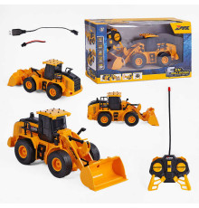 Екскаватор на радіокеруванні Z 6810 A (30) акумулятор 3.7 V, пульт 40 MHz, підсвічування, рухливі елементи, дріт для підзарядки, в коробці