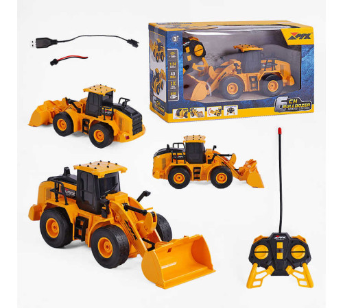 Екскаватор на радіокеруванні Z 6810 A (30) акумулятор 3.7 V, пульт 40 MHz, підсвічування, рухливі елементи, дріт для підзарядки, в коробці – в наличии! Купите сейчас у KAZKOVA