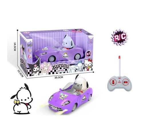 Машина на радіокеруванні 011-3 (60) акумулятор 3.7 V, підсвічування, гумові шини, фігурка героя, в коробці