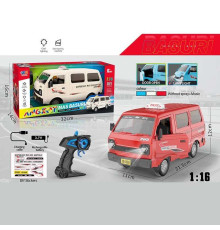 Машина на радіокеруванні 3688 G 168 A (36) акумулятор 3.7 V, пульт 2.4 G, 1:16, підсвічування, гумові шини, рухливі елементи, в коробці