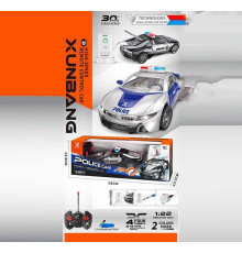 Машина на радіокеруванні KS 27 Y (36) 2 кольори, акумулятор 3.7V, пульт 49 MHZ, масштаб 1:22, підсвічування, гумові шини, зарядна станція, в коробці