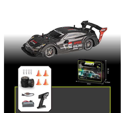 Машина на радіокеруванні SQ 2335-063 (24) масштаб: 1:16, акумулятор 7.4 V, пульт 2.4 GHZ, 4WD, підсвічування, 2 комплекти коліс, в коробці – в наличии! Купите сейчас у KAZKOVA