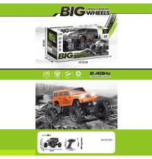 Джип на радіокеруванні DY 311 (12) 2 кольори, амортизація, від батарейки, що перезаряджається, пульт 2.4 GHZ, в коробці