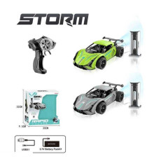 Машина на радіокеруванні 666-772 ZPA (24) 2 кольори, розмір - 29х14.5х8.5 см, акумулятор - 3.7V, пульт - 2.4 GHz, зарядна станція, парогенерація, підсвічування, пляшечка для води, в коробці