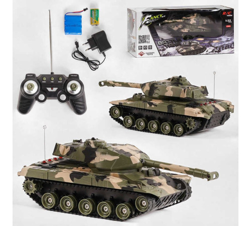 Танк на радіокеруванні HB-TK 05 (18) акумулятор 4.8V, світло, звук, в коробці