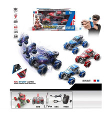 Машина на радіокеруванні UD 2200 AS (18) 3 кольори, акум. 3.7 V, масштаб 1:20, пульт 2.4G + сенсорний браслет, 2 USB-кабелі, амортизація, підсвічування, роликові колеса, ВИДАЄТЬСЯ МІКС, в коробці