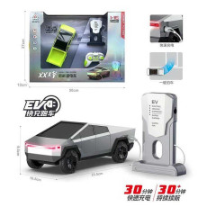 Машина на радіокеруванні 597 A (16) 2 кольори, вбудований акумулятор, підсвічування, звуки, мелодії, гумові шини, зарядна станція, в коробці, ВИДАЄТЬСЯ МІКС