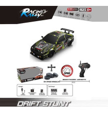 Машина на радіокеруванні SC 16 A 16 (12) масштаб 1:16, акумулятор 3.7V, пульт керування 2.4 GHz, дрифтує, 4WD, змінні колеса, підсвічування, парогенератор, в коробці