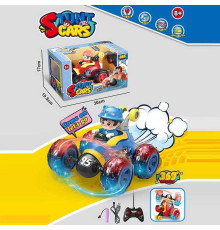 Машина на радіокеруванні 388 A-2 (24) 2 кольори, акумулятор 3.7 V, пульт 40 MHz, USB-кабель, перевертиш, підсвічування, мелодія, трюки, в коробці, ВИДАЄТЬСЯ МІКС