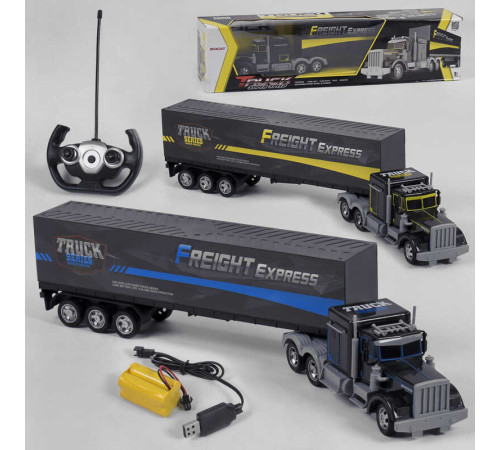 Трейлер на радиоуправлении 666-653 А (20) 2 вида, свет, аккумулятор 4.8 V, в коробке – в наличии! Купите сейчас у KAZKOVA