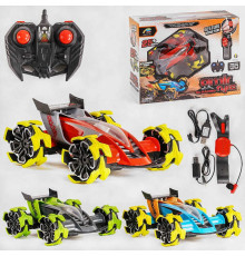 Машина на радіокеруванні D 09 (12) 3 кольори, пульт д/к 2,4 GHz та сенсорний браслет, парогенератор, звук, світло, акум. 7,4 V, у коробці, МІКС ВИДІВ