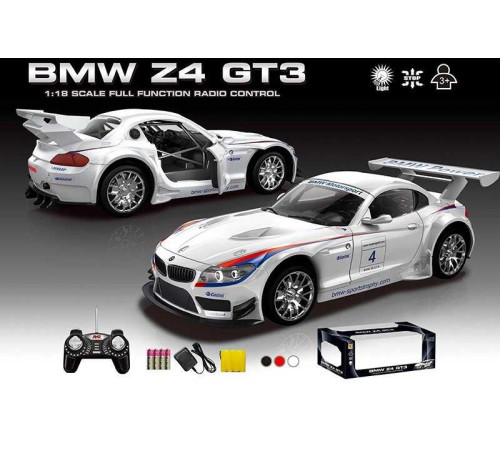 Машина на радіокеруванні 866-1812 B Штрих = 84642 (24/2) "BMW Z4 GT3", світло, акумулятор 4,8V, 2.4 Ghz-А, батарейки, у коробці – в наличии! Купите сейчас у KAZKOVA
