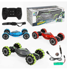 Машина на радіокеруванні 3688 G 135 A (24) 3 кольори, підсвічування, звук, роликові колеса, акум. 3,7 V, пульт 2.4G, браслет, обертається на 360°, трансформація, в коробці, ВИДАЄТЬСЯ ТІЛЬКИ МІКС ВИДІВ