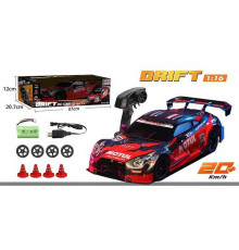 Машина на радіокеруванні 8000 E Штрих=81130 (24) 2 кольори, акумулятор 7.4 V, пульт 2.4 GHz, підсвічування, гумові шини, викрутка, в коробці, ВИДАЄТЬСЯ МІКС