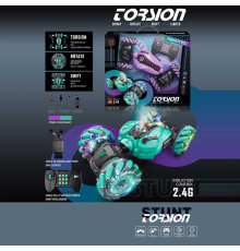 Машина на радіокеруванні XB 1236 (24) акумулятор 3.7 V, USB кабель, пульт 2.4 Ghz, браслет, звук, підсвітка, роликові колеса, парогенерація, обертається на 360, в коробці