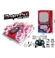 Машина на радіокеруванні 590-254 A (36/2) роликові колеса, акум. 3.7 V, пульт 2.4 G, парогенерація, підсвічування, обертається на 360°, USB-кабель, в коробці