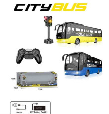 Автобус на радіокеруванні 666-699 LA (18) 2 види, в коробці, ВИДАЄТЬСЯ МІКС