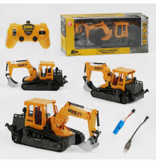 Екскаватор на радіоуправлінні A 8863-73 (20) акумулятор 3.7V, підсвічування, звук, в коробці