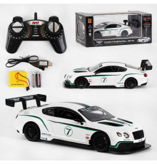 Машина на радіокеруванні 866-1817 B (24/2) "Bentley", світло, акумулятор 4,8V, 2.4 Ghz-А, батарейки, у коробці