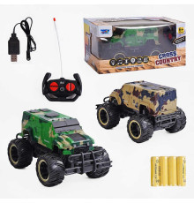 Джип на радіокеруванні 666-108 B (30) 2 кольори, масштаб 1:16, 27 Мhz, USB-кабель, на батарейках, в коробці