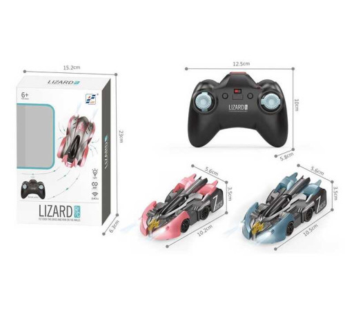 Машина на радіокеруванні 139-24 (60) 2 види, антигравітаційна, підсвічування, пульт 2,4 Ghz, в коробці