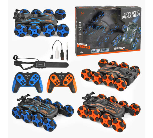 Машина на радіокеруванні LH-C 060-3 (24) 2 кольори, звук, підсвічування, пульт 2.4G, акум 3.7 V, браслет, парогенерація, роликові колеса, обертається на 360°, в коробці – в наличии! Купите сейчас у KAZKOVA