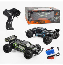 Машина на радіокеруванні 666-830 A (16) 2 кольори, підсвічування, акумулятор 7.4 V, пульт 2.4 GHz, гумові шини, в коробці