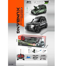 Джип на радіокеруванні KS-33 Y (30) 2 кольори, масштаб 1:22, 30 км/год, підсвітка, прогумовані колеса, зарядна станція, акумулятор 3.7 V, 22х9х10 см, в коробці, ВИДАЄТЬСЯ МІКС