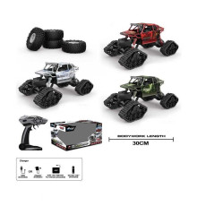 Джип на радіокеруванні HB-LD 1801 / LD 1803 (12) 3 кольори, акумулятор 4,8 V, пульт 2.4 GHz, гусеничний хід, змінні колеса, масштаб 1:18, в коробці, ВИДАЄТЬСЯ ТІЛЬКИ МІКС ВИДІВ
