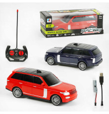 Машинка на радіокеруванні 881-2 AD (96/2) 2кольори, підсвічування, акумулятор 3.7V, пульт 27 Mhz, масштаб 1:16, в коробці