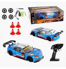 Машина на радіокеруванні 8001 E (24) акумулятор 7.4 V, пульт 2.4 GHz, підсвічування, гумові шини, викрутка, в коробці