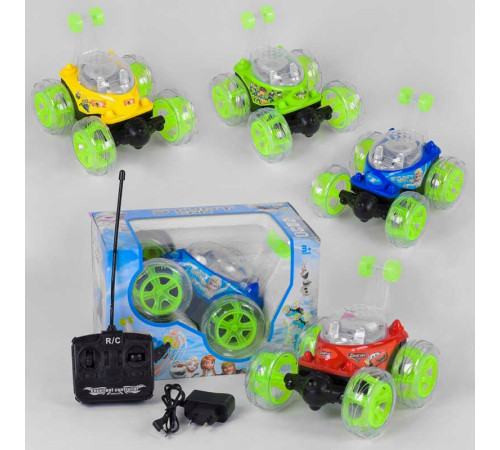 Машина на радіокеруванні 9802 М-6 (48) 4 види, заряджається від мережі 220 V, світло, звук, в коробці, ВИДАЄТЬСЯ ТІЛЬКИ МІКС ВИДІВ