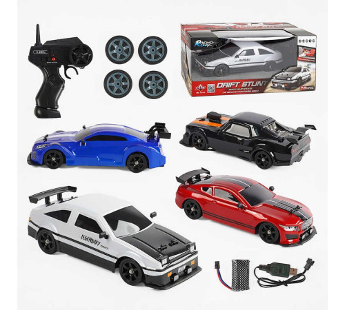 Машина на радіокеруванні SC 16 A 01/04 (12) 4 види, світло, парогенератор, 1:16, 4х4, швидкість до 18+км/год, пульт 2.4G, акум. 7.4V, в коробці, ВИДАЄТЬСЯ ТІЛЬКИ МІКС ВИДІВ