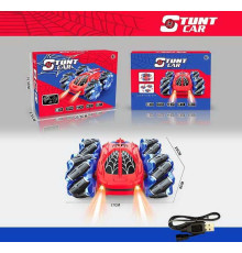 Машина на радіокеруванні CX 81 Z (36) вбудований акумулятор, USB кабель, підсвітка, пульт 2.4 GHz, перевертиш, дрифт, двостороння, підсвічування, в коробці