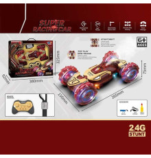 Машина на радіокеруванні 3688 G 161 A (24) акумулятор 3.7 V, пульт 2.4 G, парогенератор, підсвічування, мелодії, роликові колеса, в коробці