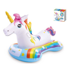 Intex Плотик "Єдиноріг" 57552 NP (6) від 3-х років, розмір 163х86 см