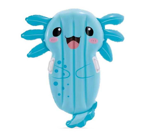 Intex Матрац 58159 NP (6)«Аксолотль»,розміром109х94х14см,від 3 років