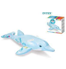 Intex Плотик 58535 NP (6) "Дельфін", розмір 175х66 см, від 3 років