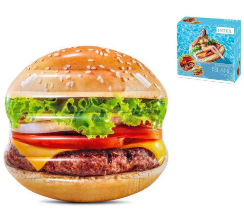 Intex Матрац 58780 EU "Гамбургер" (6) розмір 145х142см, від 6-ти років – в наличии! Купите сейчас у KAZKOVA