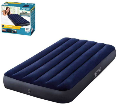 Intex Велюр матрац 64757 (4) одномісний, 191х99х25 см, в коробці