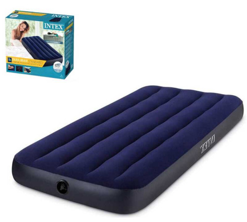 Intex Велюр матрац 64756 (6) одномісний, 76х191х25 см, в коробці