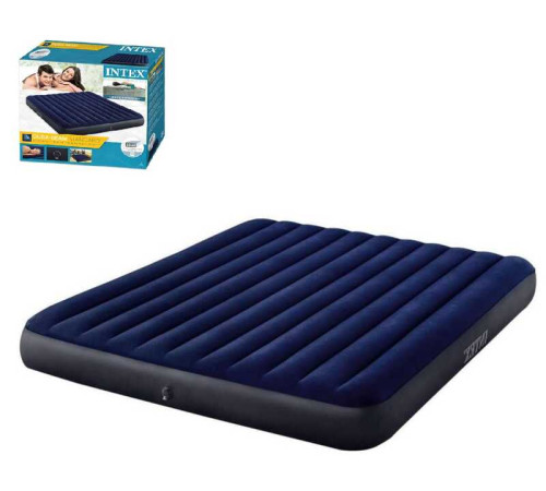 Intex Надувний матрац 64755 (2) 183 x 203 x 25 см., двомісний, в коробці