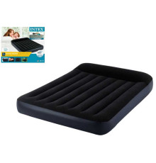 Intex Велюр Ліжко 64142 (3) з підголовником, розмір 191х137х25см