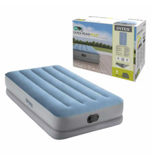 Intex Матрац надувний 64157 (3) 191x99x36см, вага 3,5кг, накачування від будь-якого USB 5В 2A або зовнішнього насоса MID-RISE COMFORT