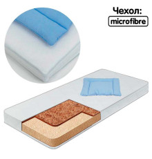 гр Матрац кокос - поролон "Хмаринка2" мікрофібра 2050119 (1) - колір білий Homefort