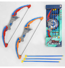 Лук 949-1 (48) 2 види, підсвічування, 3 стріли на присосці, в коробці