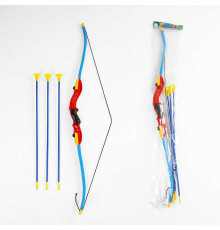 Лук 596-1 A (72) висота 103 см, 3 стріли з присосками, в пакеті