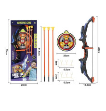 Лук 755 A (32/2) підсвічування, 3 стріли з присоскою, мішень, в коробці
